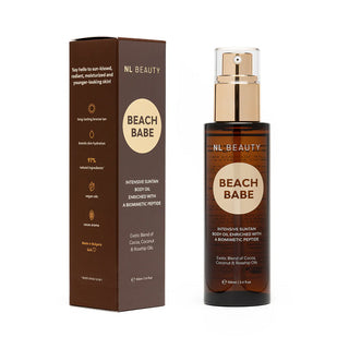 BEACH BABE, Олио за Тяло за По-Бърз Тен & Хидратирана Кожа, 100 ml