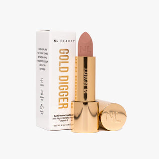 Дълготрайно Semi Matte Velvet Стик Червило, GOLD DIGGER