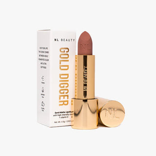 Дълготрайно Semi Matte Velvet Стик Червило, GOLD DIGGER