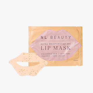 Mască de buze cu gel hidratant cu 4 ingrediente active, NL Beauty